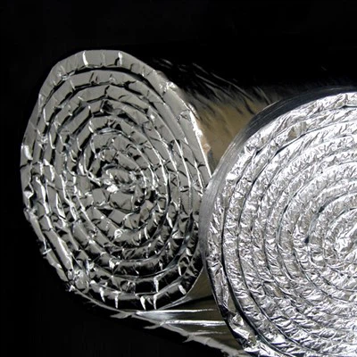 High-Temperature Durable Aluminum Foil Coated Ceramic Fiber Blanket